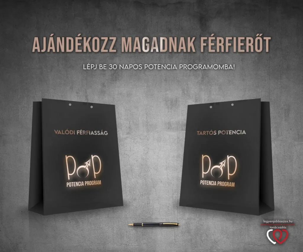 PoP Potencia Program a tartós merevedésért-Potencia program mockup-potencia