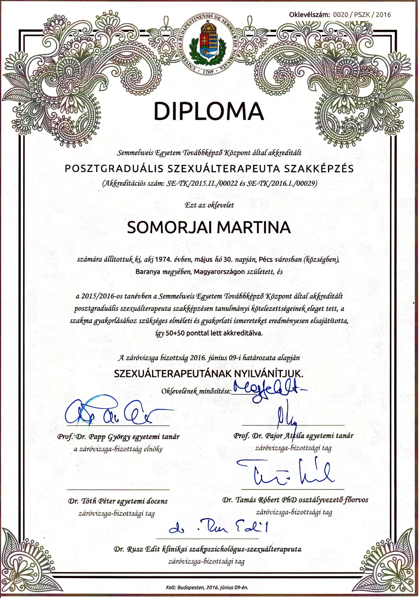Bemutatkozás-diploma-Szexuális problémák